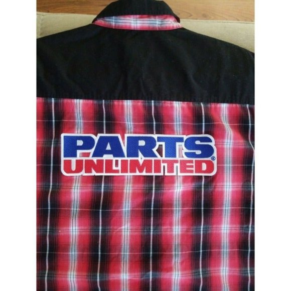 Throttle Threads Parts Unlimited Shirt Retro - Picture 6 of 6